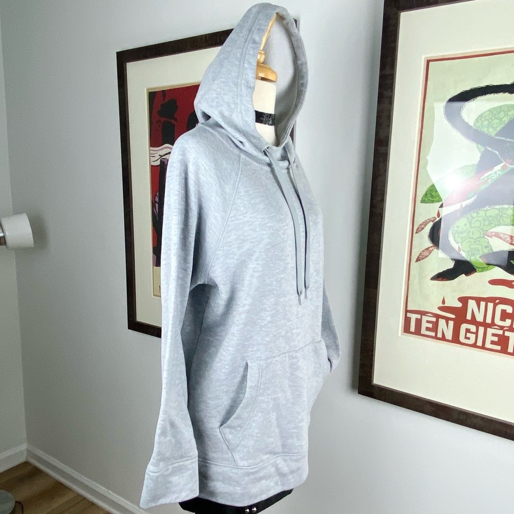 Athleta Incline Hoodie Gray M Super Soft spot - Picture 3 of 9